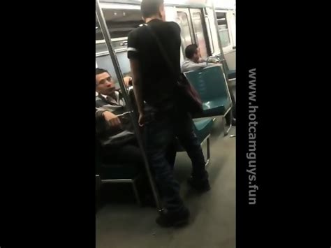 Public Gay Blowjob On The Train Eporner