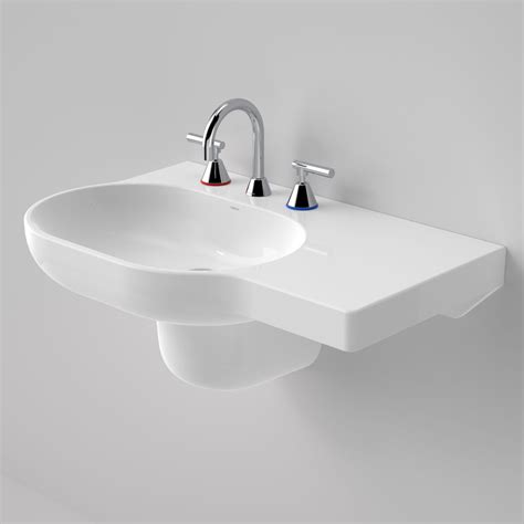 Opal 720 Wall Basin Right Hand Shelf Caroma