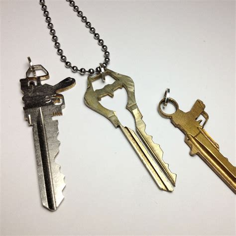 Sci Fi Weapon Key Necklace