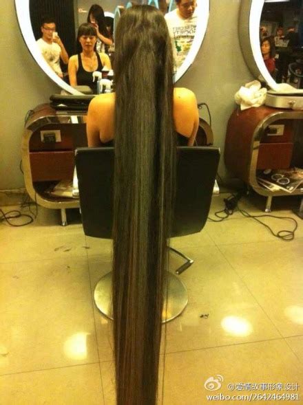 Long Hair Photos From Chinese Twitter 24