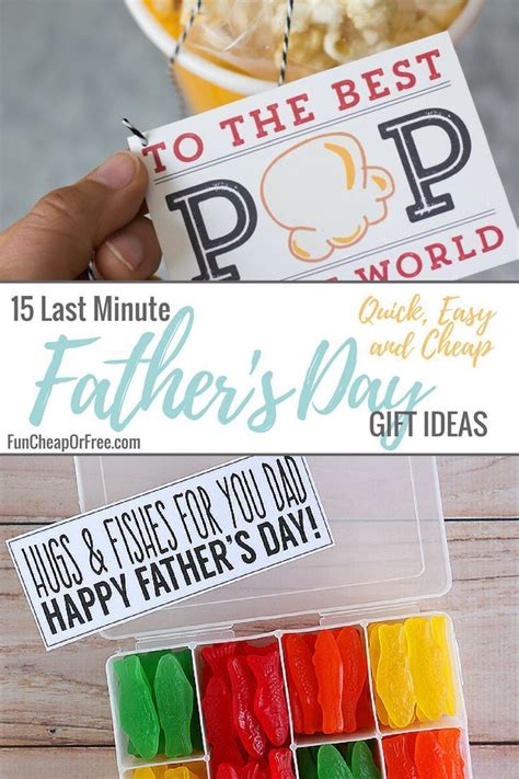 Maybe you would like to learn more about one of these? Father's Day Ideas- Cheap & Easy for the Last Minute - Fun ...