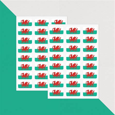 Wales flag | templates at allbusinesstemplates.com. Wales Flag (Baner Cymru) - PAPERZIP