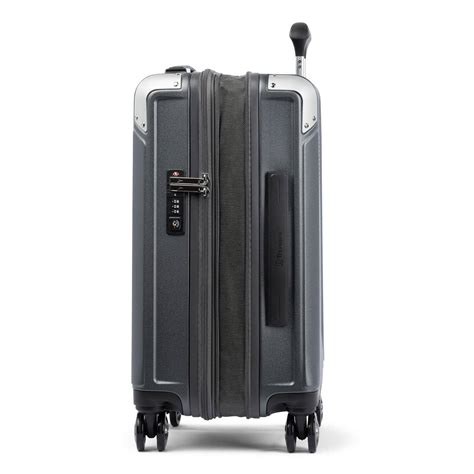 Travelpro Platinum Elite Carry On Expandable Hardside Spinner Vintage Grey Irvs Luggage