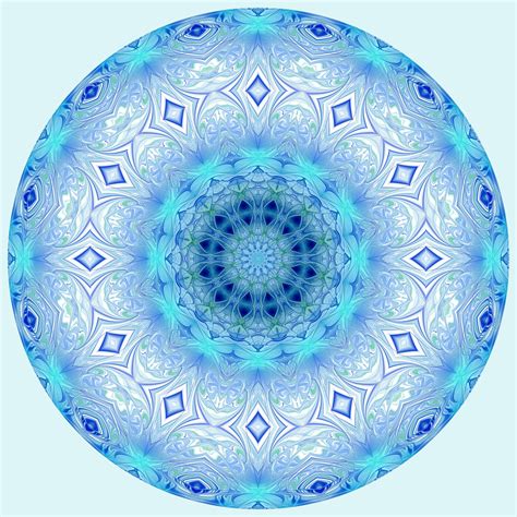 Blue Mandala 46 By Janclark On Deviantart