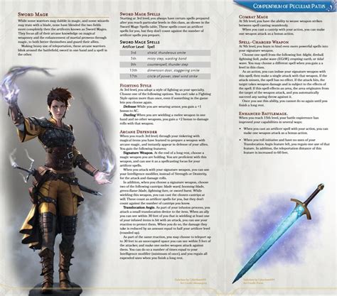 Sword Mage - 4e's teleporting arcane defender brought back as an