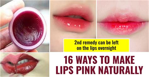 How Can You Get Pink Lips Naturally Sitelip Org
