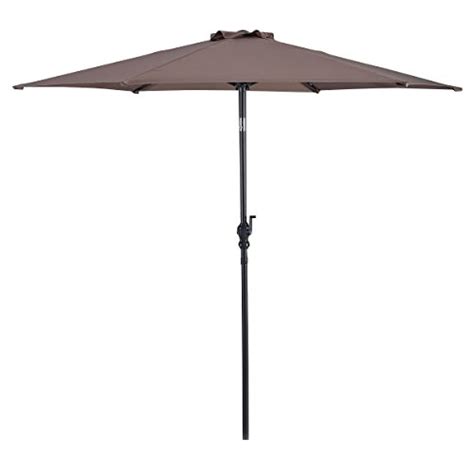 Giantex 10′ Hanging Umbrella Patio Sun Shade Offset Outdoor Market Wt