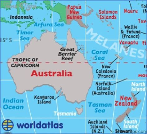 Maps Of Australia And New Zealand