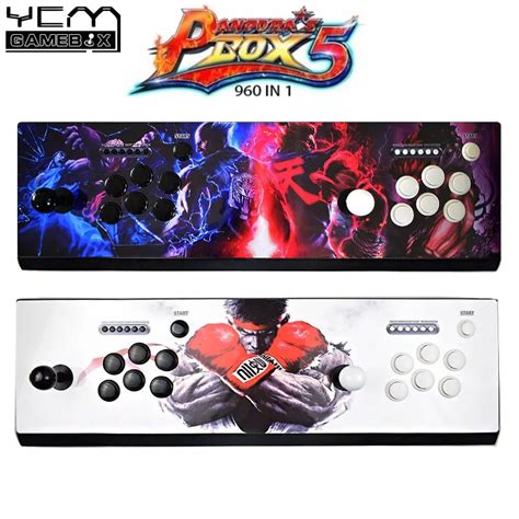 Pandora Box 5 Video Arcade Game Console 960 In 1 Replace Sanwa Joystick