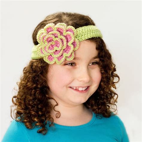Beautifully Blushed Headband And Rosette Crochet Pattern Via Hopeful