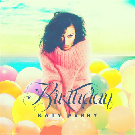 Katy Perry Birthday Album Cover