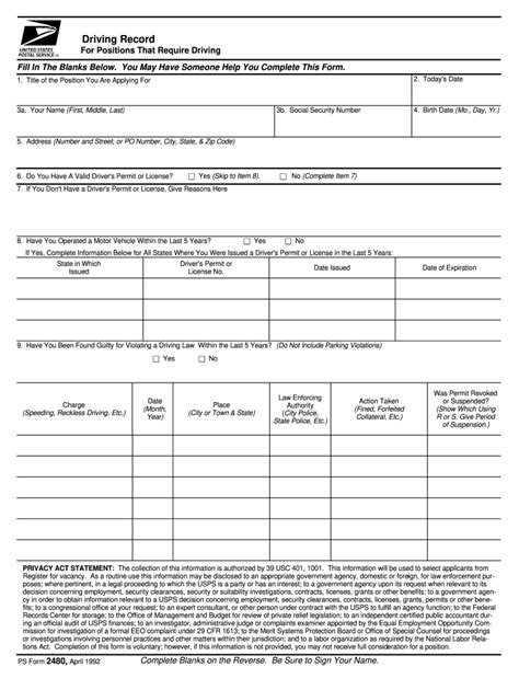 Ps Forms Pdf Fill Out And Sign Online Dochub