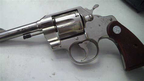 Colt Official Police Revolver 38 Special Youtube