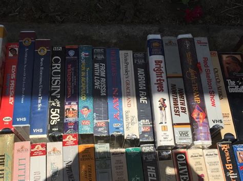 Massive Collection Of Vintage Sealed Vhs Movies Video Tapes Classic