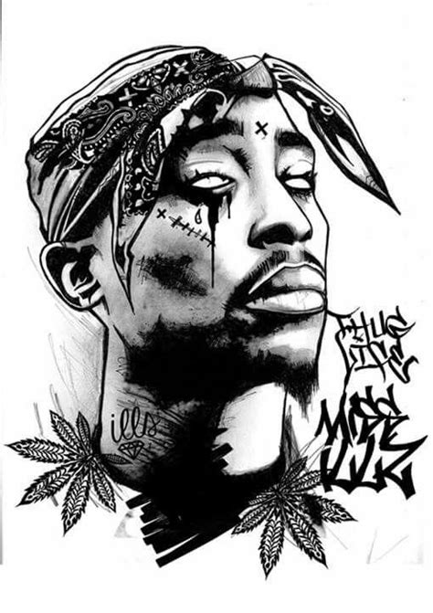 Pin By Drea Rivas On Art Tupac Art Rapper Art Tupac Tattoo