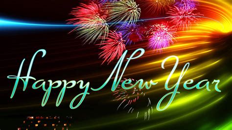 Download Celebrating New Years With Fireworks Wallpaper
