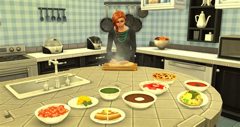The Sims 4 Custom Food Showcase Simsvip