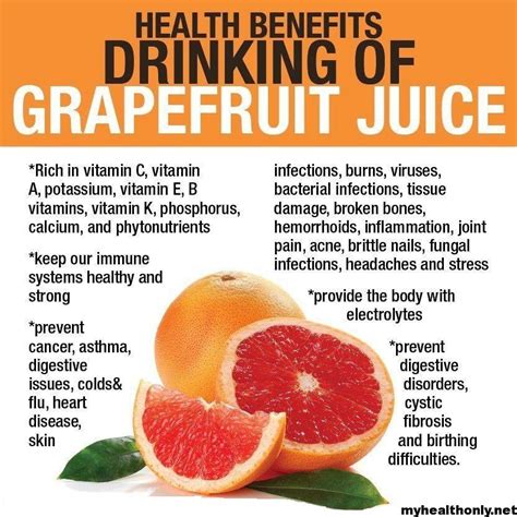 17 Proven Benefits Of Grapefruit Juice You Must To Know My Health Only