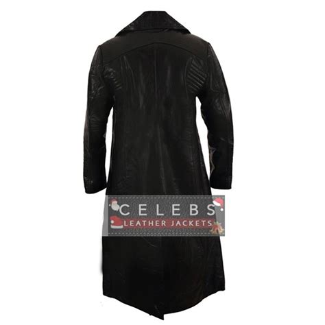 Al Pacino Carlitos Way Black Trench Coat Celebrity Style