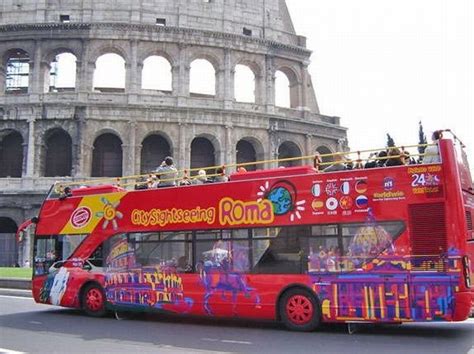 Viajar A Roma Bus Turístico De Roma