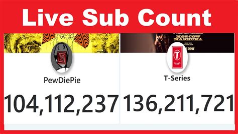 The world narrative is also flawed. PEWDIEPIE VS T-SERIES LIVE SUB COUNT | WHO WILL PREVAIL ...