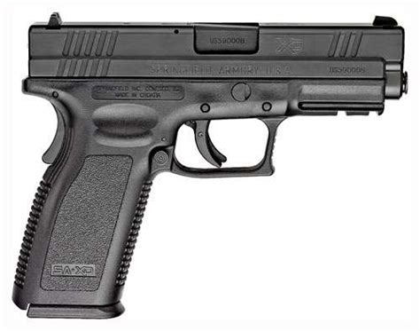 Springfield Armory Xd9101ca Xd Ca Compliant 9mm Luger 4 101 Black