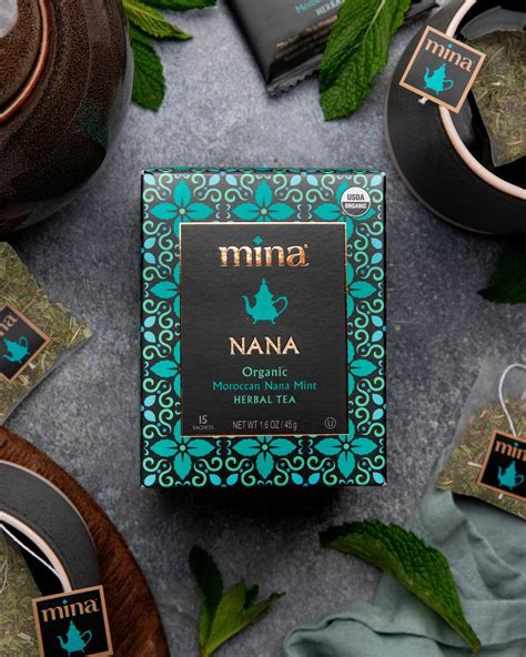 Nana Organic Moroccan Nana Mint Herbal Tea By Mina