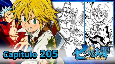 Nanatsu No Taizai 205 Os 10 Mandamentos Vs Os 4 Arcanjos Youtube