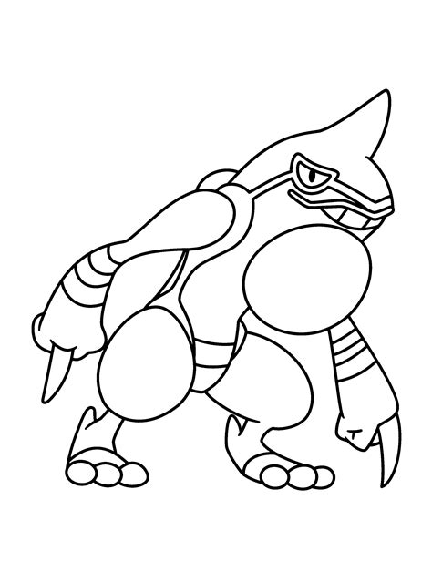 Grotle Pokemon Coloring Pages Download And Print For Free