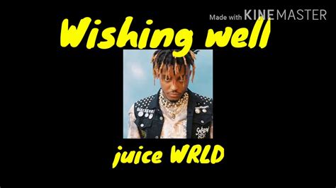 Wishing Well Juice Wrld Lyric Video Youtube