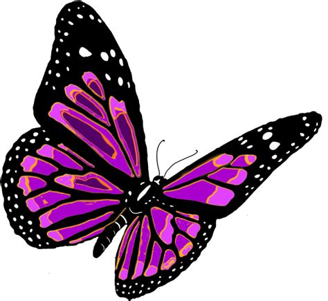 Butterfly Clip Art Flying Butterfly Png Image Png Download 1053967