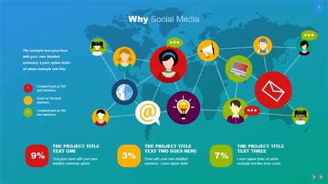 PPT Of Simple Social Media Presentation Pptx WPS Free Templates
