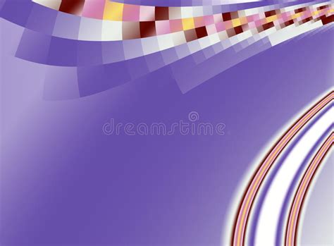 Pixelated Effect Fractal Background With Curves In Shades