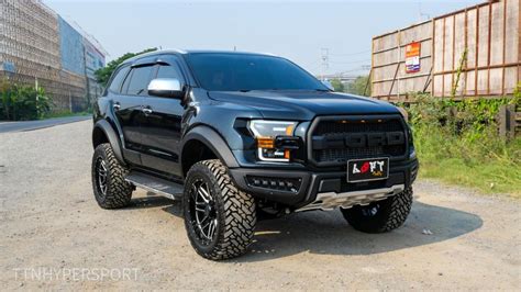 This Customized Ford Endeavour Wears F 150 Raptor Inspired Body Kit