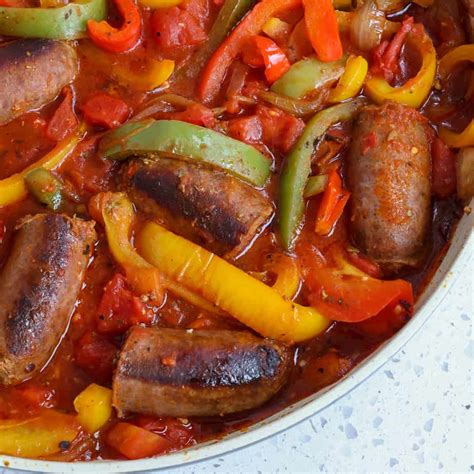 Italian Sausage And Peppers Small Town Woman
