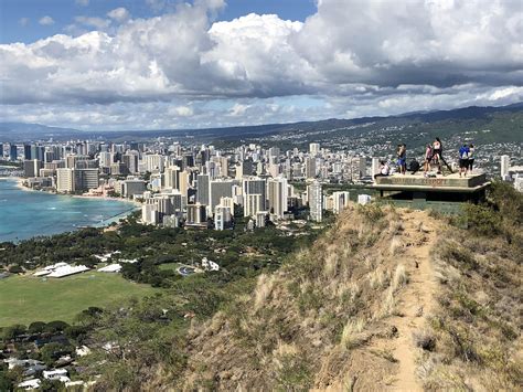 Honolulu Hawaii From Diamond Head State Monument Oc 4032 X 3024