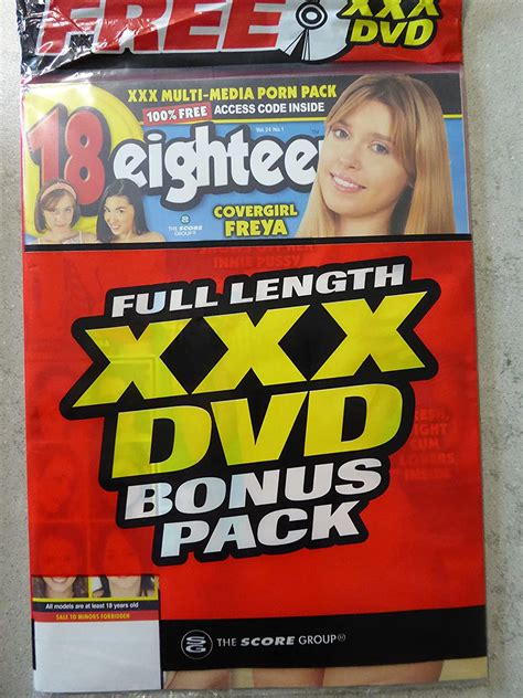 Eighteen Magazine Vol No Sealed With Dvd Amazon Co Uk Home