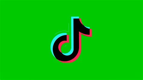 Tiktok Logo Green Screen Youtube