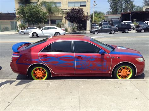 Cohort Outtake Colorful Custom Camry Curbside Classic