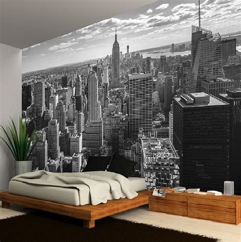 Free Download York Skyline Manhattan Wall Mural Wallpapers Decor Photo