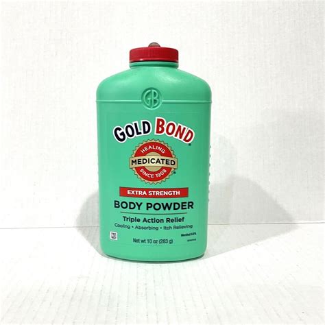 Gold Bond Body Powder Medicated Extra Strength W Talc 10oz Original