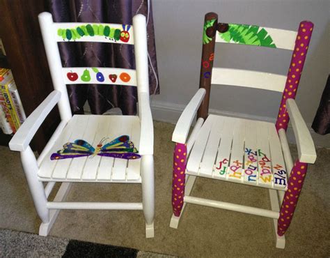 54 free images of classroom chair. Eric Carle inspired rocking chairs (With images ...
