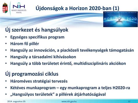 Ppt Felkészülés A Horizon 2020 Keretprogramra Powerpoint