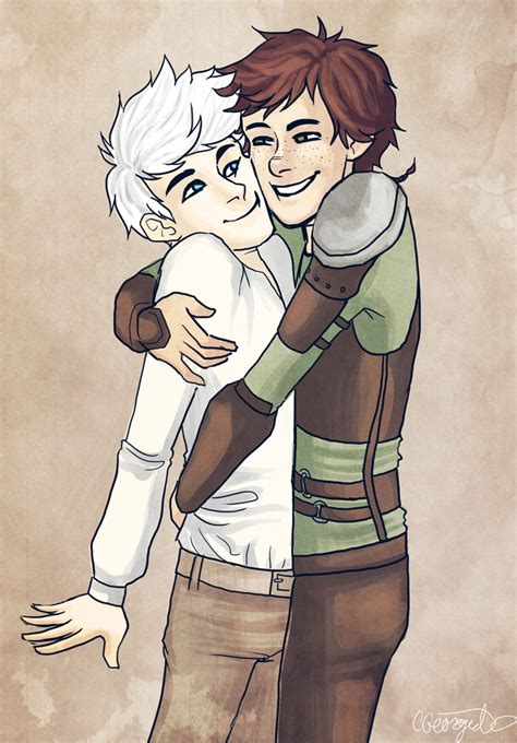 hiccup x jack frost