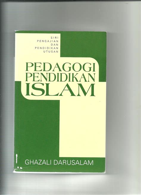 Pdf Pedagogi Pendidikan Islam