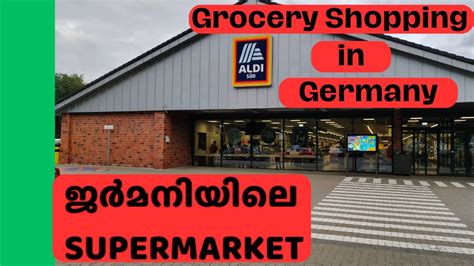Grocery Shopping In Germany Supermarket Youtube