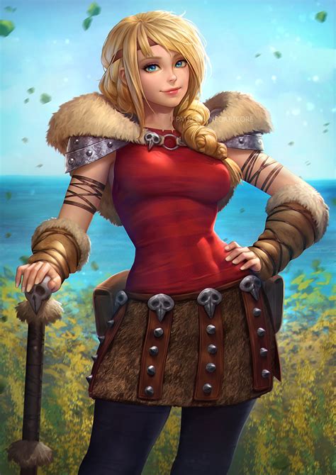 Astrid Hofferson How To Train Your Dragon Image By Neoartcore