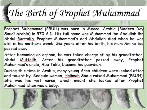 Islam Prophet Muhammad Lesson 3 KS2 Teaching Resources