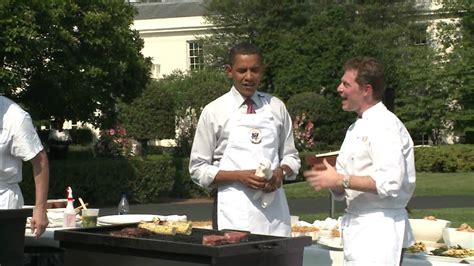 President Obama Grilling With Bobby Flay Youtube