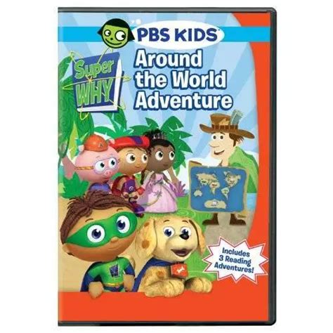 Super Why Around The World Adventure Dvd By Na Very Good 547